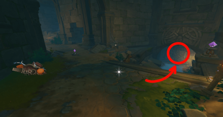 Genshin - Ruin Mural 1 Location