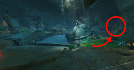 Genshin - Ruin Mural 5 Location