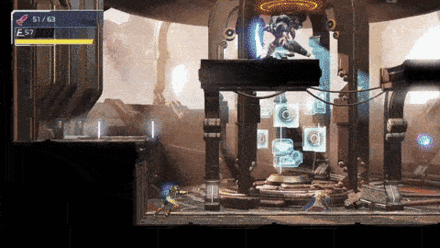 Shinespark Robot Chozo Soldier.gif