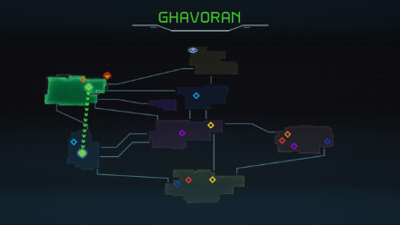 Metroid Dread Ghavoran Green Teleportal Connection