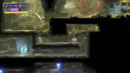 Metroid Dread - Cross Bomb vs Enemies