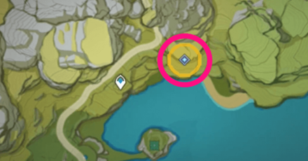 Genshin - Unlock Quest - 2 - Find Kazuha in the Location indicated on the map