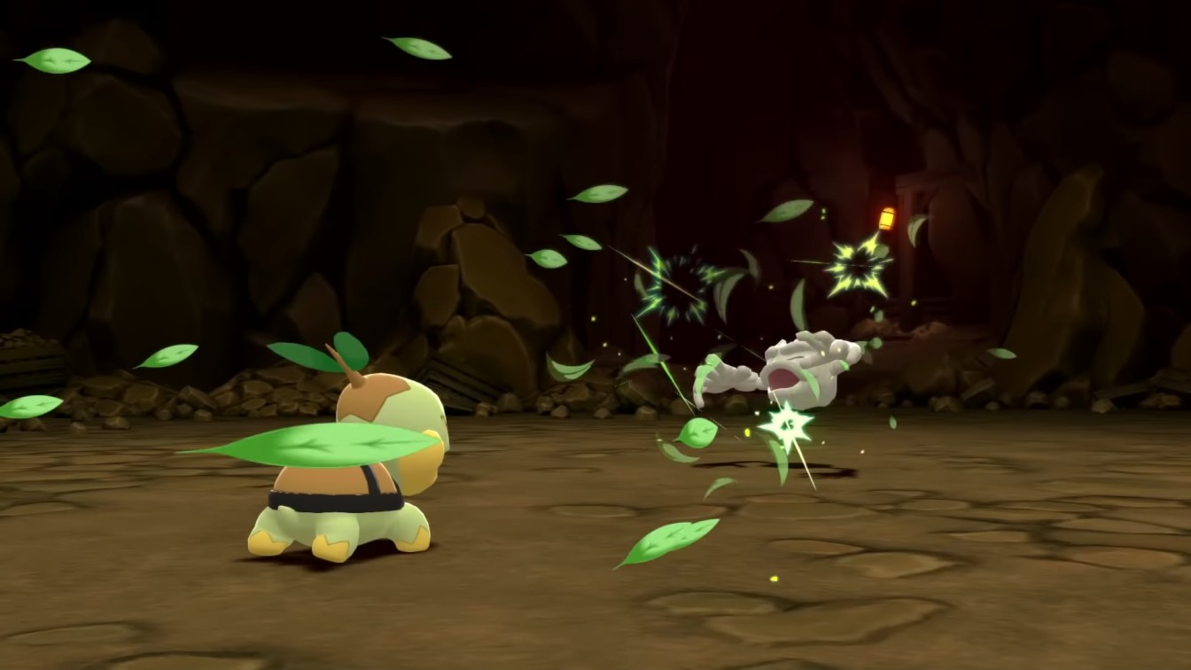 Pokemon BDSP Razor Leaf