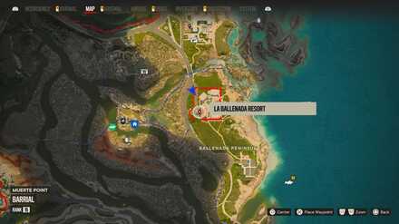 La Ballenda Resort Map