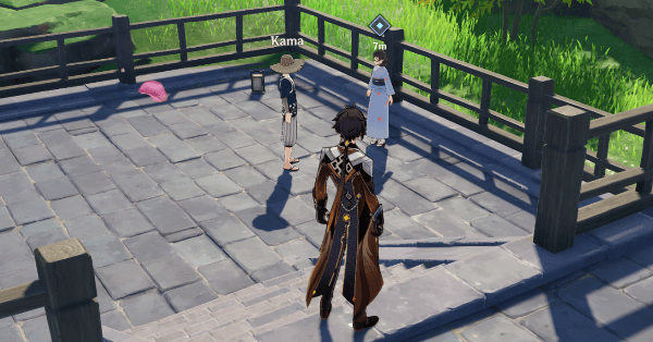 Genshin - The Sun-Wheel and Mt. Kanna - Report Back to Sumida