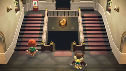 ACNH - Going up to the Roost