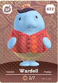 ACNH - Wardell amiibo