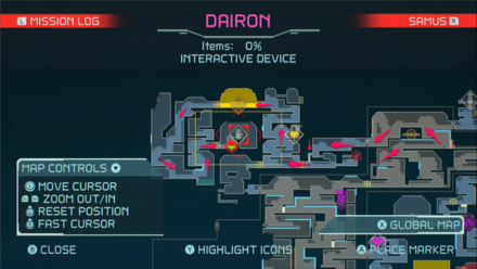 Dairon Generator Room Location