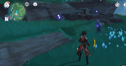 Genshin - 3 - Thunderbird Near Cube Puzzles