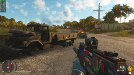 Far Cry 6 - Destroyed Vehicle