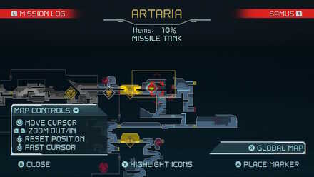 Metroid Dread Missile Tank Map Locations