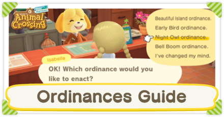 Island Ordinances Guide: Effects, What to Get, and How to Change