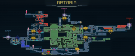 Artaria Energy Tank Locations