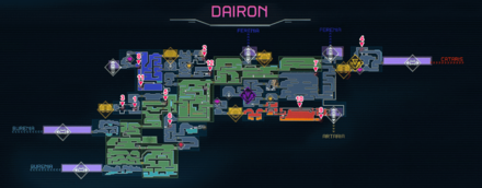 Dairon Missile Tank Locations