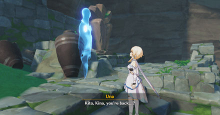 Genshin - Una the Ghost