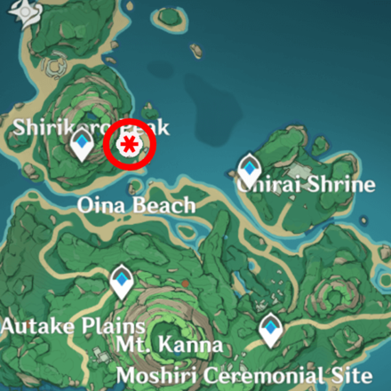 Genshin - Boatman Ghost Location