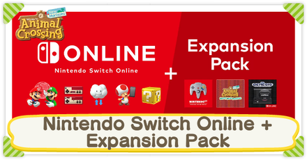 Animal Crossing: New Horizons (ACNH) - Nintendo Switch Online + Expansion Pack