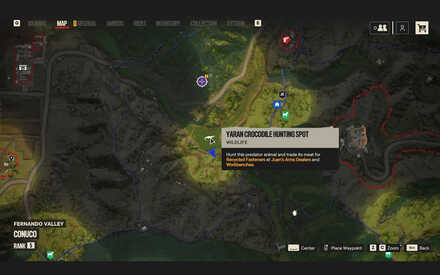 Far Cry 6 Yaran Crocodile Hunting Spot Location