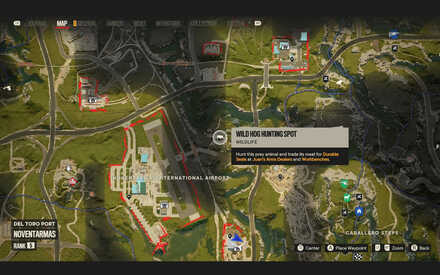 Far Cry 6 Wild Hog Hunting Spot Location