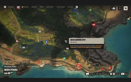 Far Cry 6 Hutia Hunting Spot Location