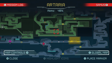 Spider Magnet Map Location