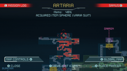 Varia Suit Map Location