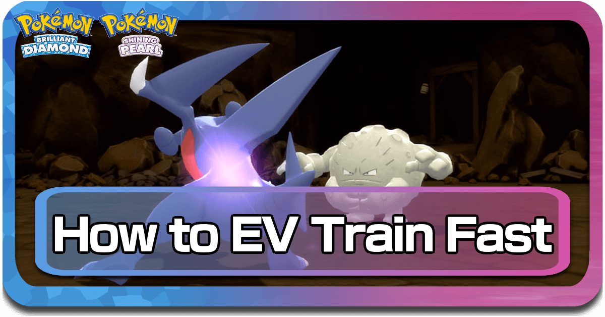 Pokemon BDSP EV Training