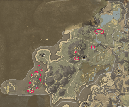 New World - Ebonscale Reach Orichalcum Vein Locations