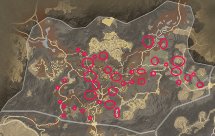 New World - Shattered Mountain Corrupted Bloodspore Locations