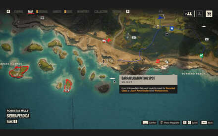 Far Cry 6 Barracuda Fishing Spot Location