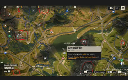 Far Cry 6 Bass Fishing Spot Location