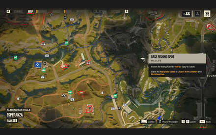 Far Cry 6 Bass Fishing Spot Location
