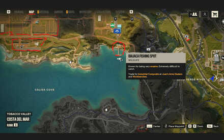 Far Cry 6 Biajaca Fishing Spot Location