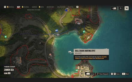 Far Cry 6 Bull Shark Fishing Spot Location