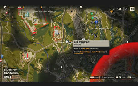 Far Cry 6 Carp Fishing Spot Location
