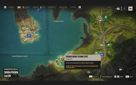 Far Cry 6 French Grunt Fishing Spot Location