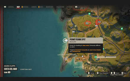 Far Cry 6 Permit Fishing Spot Location