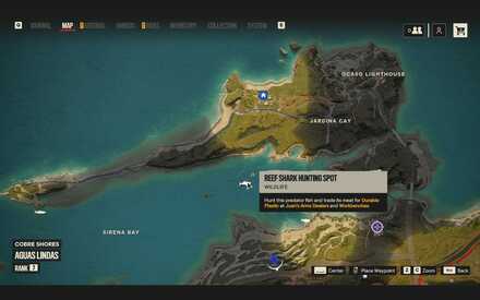 Far Cry 6 Reef Shark Fishing Spot Location