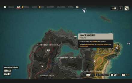 Far Cry 6 Snook Fishing Spot Location