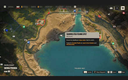 Far Cry 6 Squirrelfish Fishing Spot Location