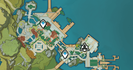 Genshin - Liyue Reputation Location