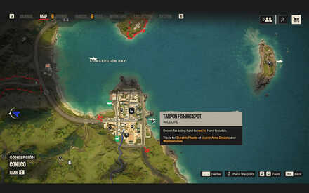 Far Cry 6 Tarpon Fishing Spot Location