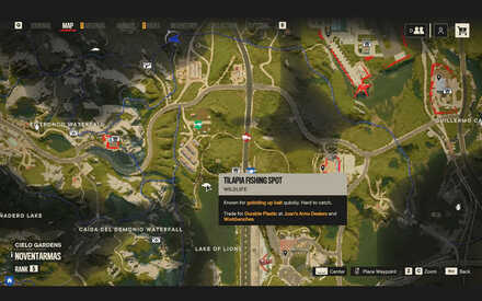 Far Cry 6 Tilapia Fishing Spot Location