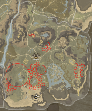 New World - Reekwater Tundra Elemental Location