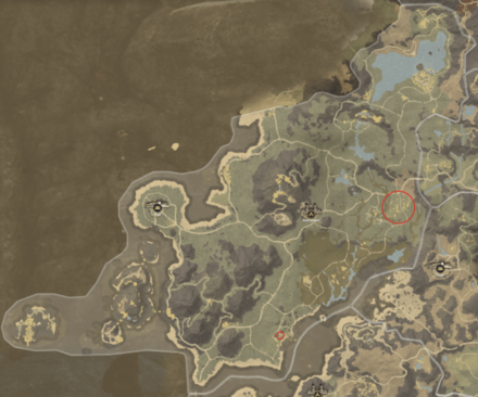 New World - Ebonscale Reach Tundra Elemental Location