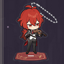 Genshin - Genshin Concert 2021 - Chibi Small Hangable Stand Diluc