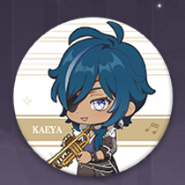 Genshin - Genshin Concert 2021 - Chibi Tinplate Badge Kaeya