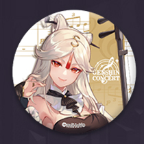 Genshin - Genshin Concert 2021 - Tinplate Badge Ningguang