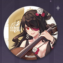 Genshin - Genshin Concert 2021 - Tinplate Badge Beidou