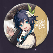Genshin - Genshin Concert 2021 - Tinplate Badge Venti